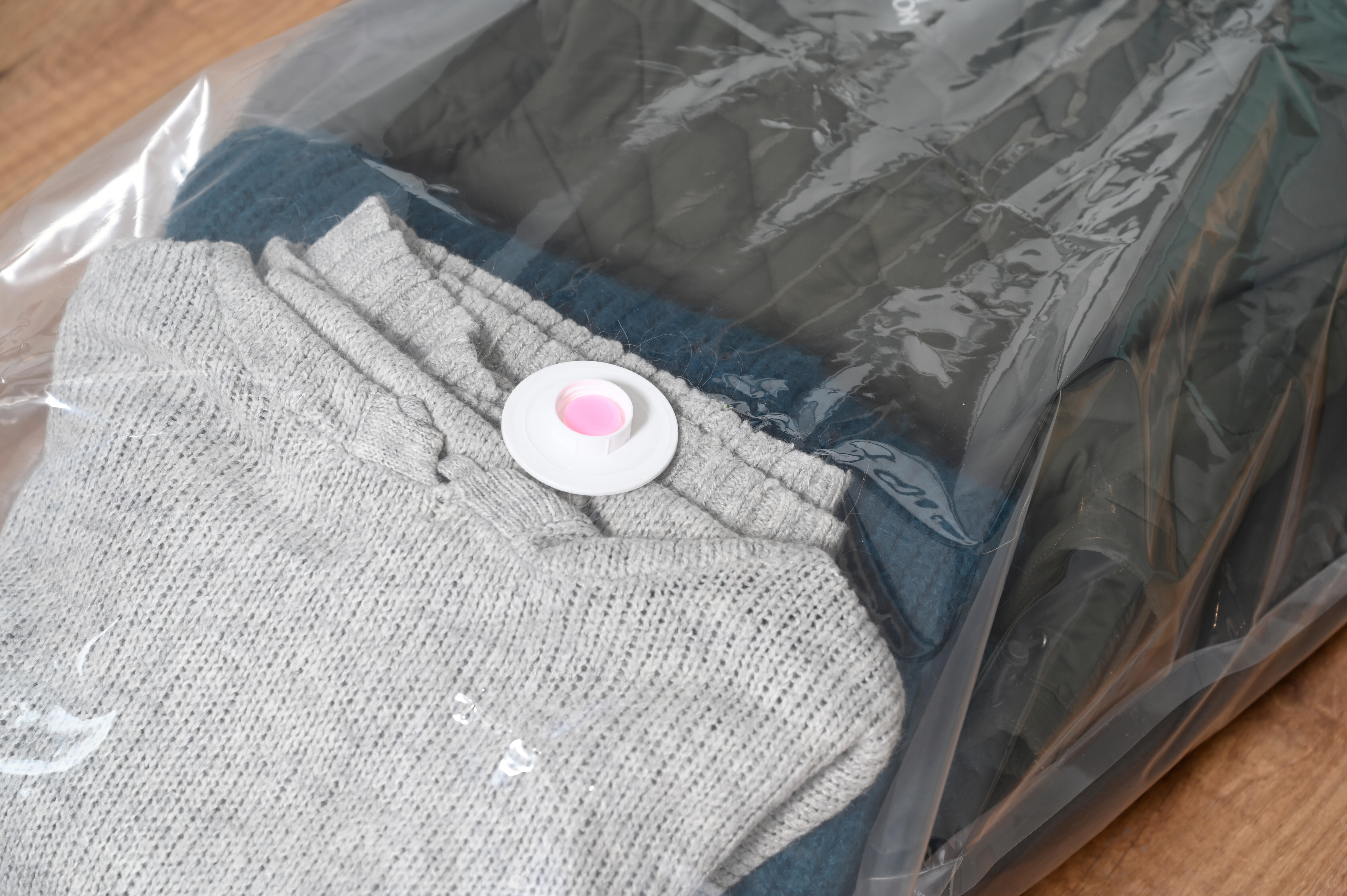 Conjunto 2 sacos de vácuo transparente 60 L 60x0,1x90 cm Spaceo - 20