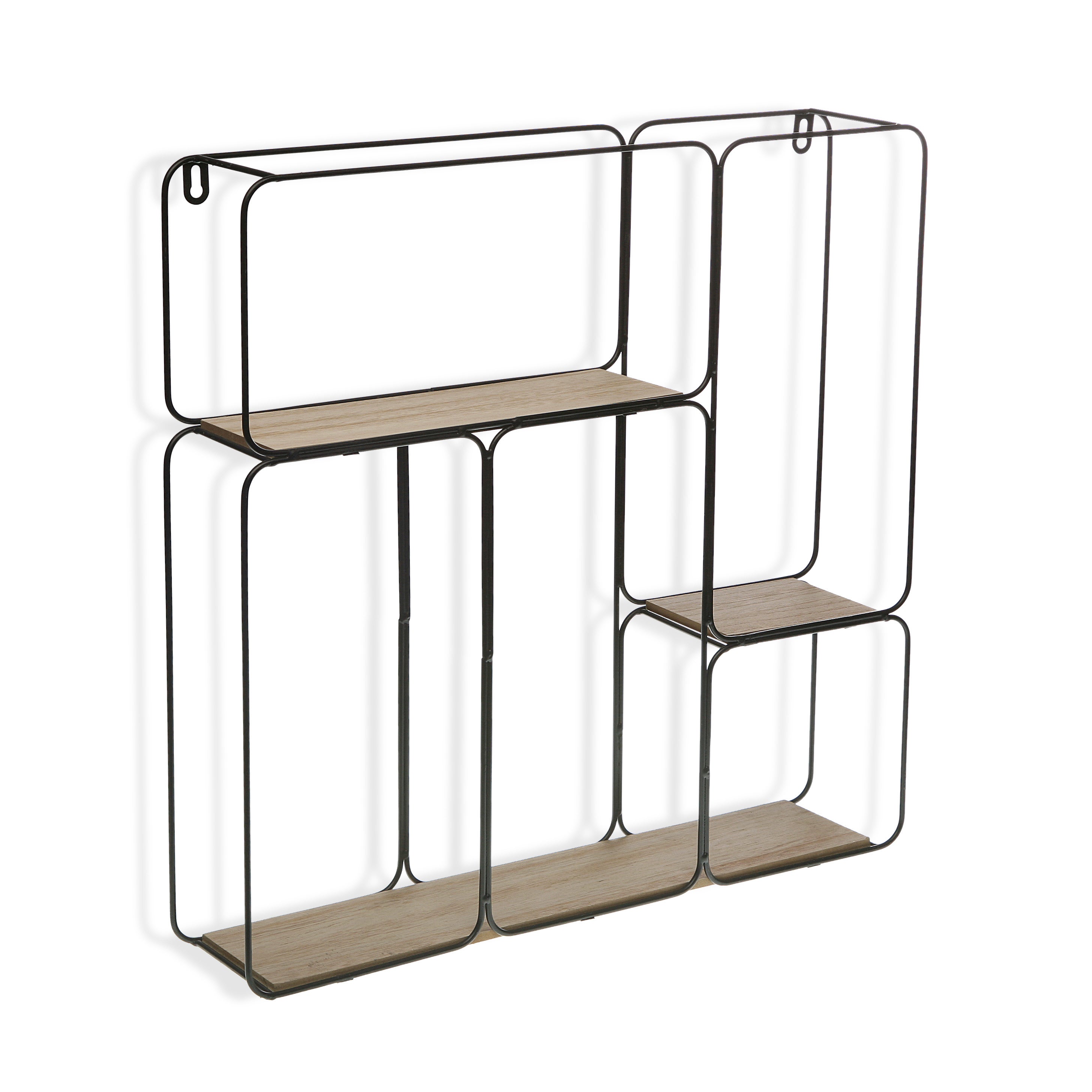 Estantería de pared alkaid 48.5x48x10cm