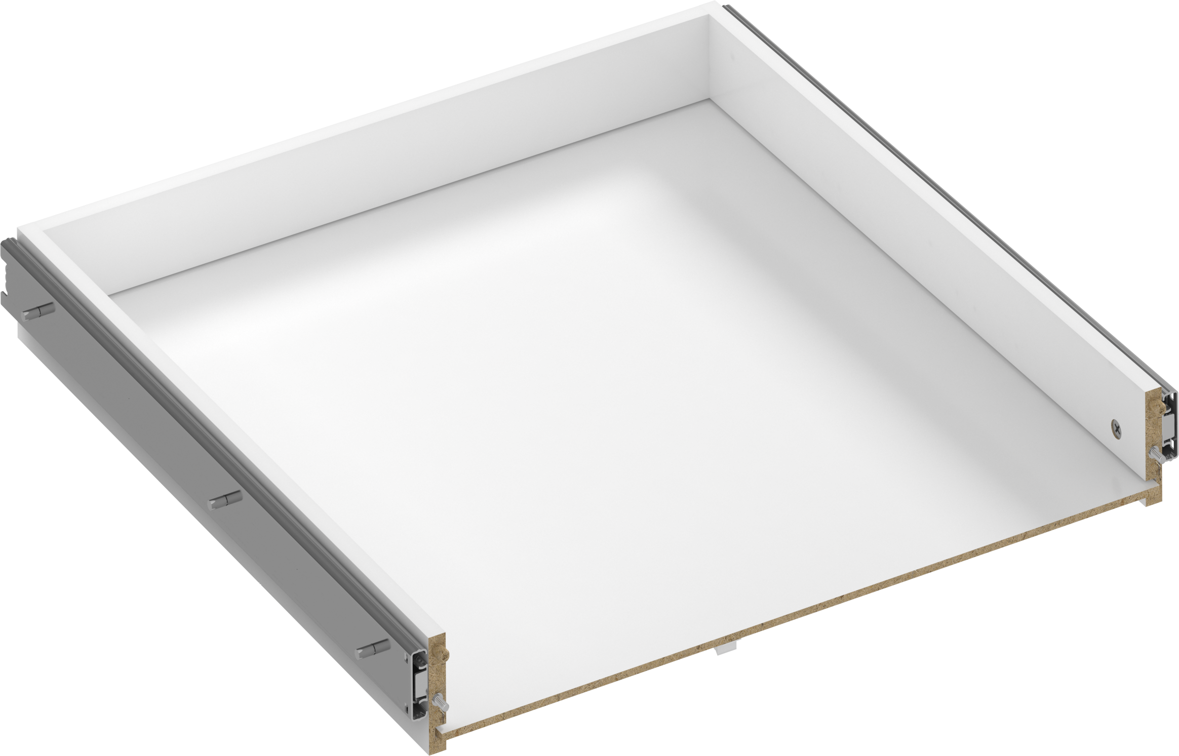 Kit cajón exterior para módulo de armario spaceo home 60x10x60cm