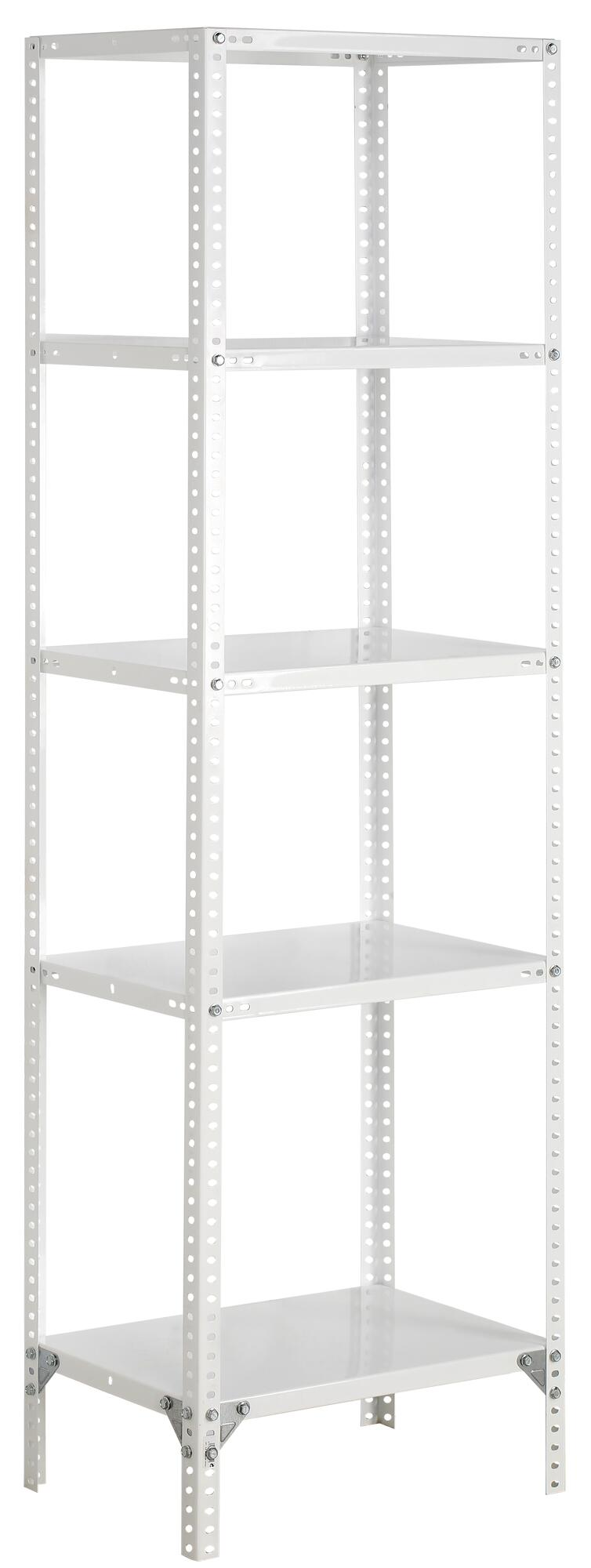 Estantería metálica de 60x200x40 cm y 100 kg/balda