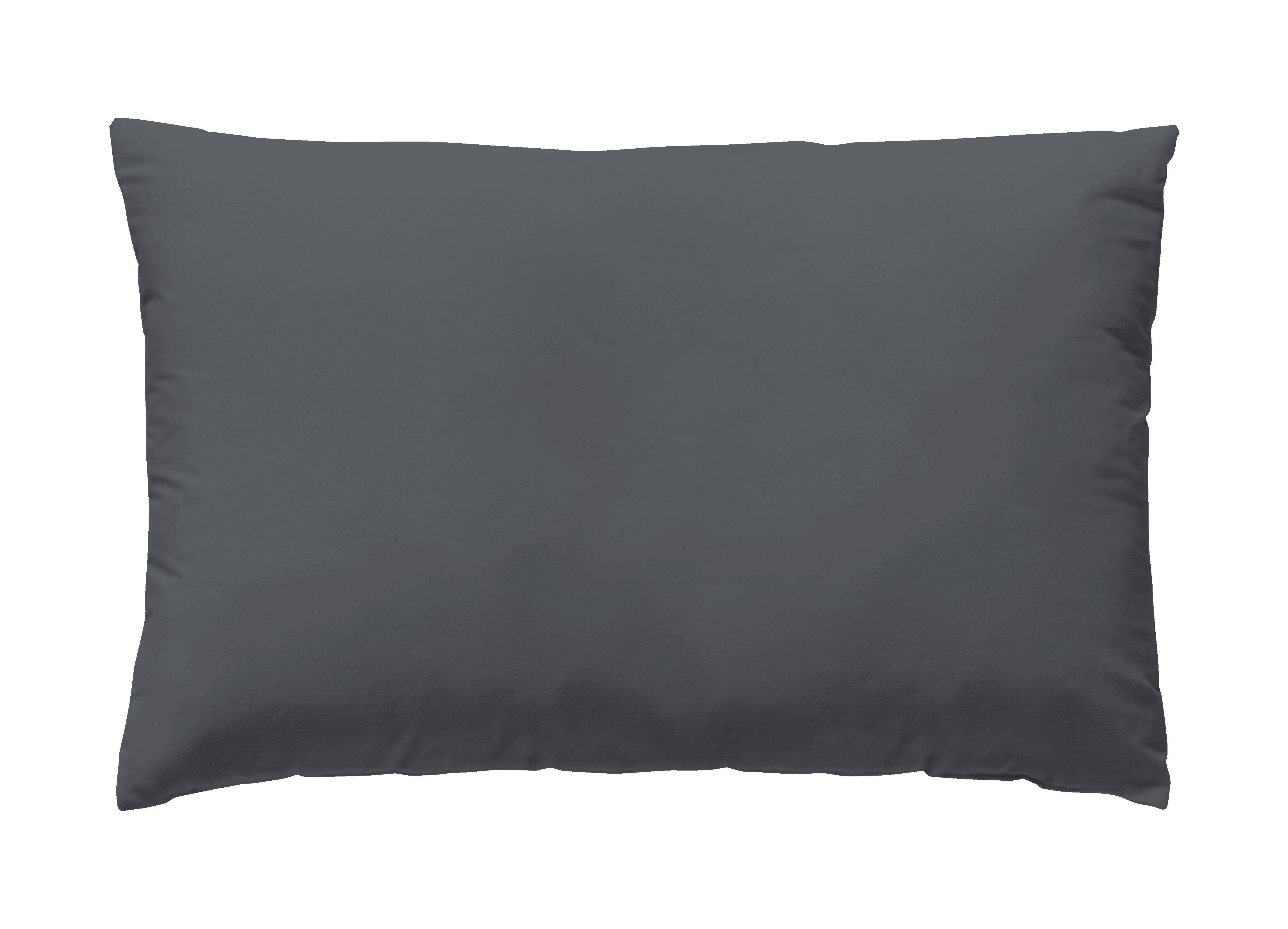 Funda nórdica wash garment lisa algodón 200 hilos gris para cama de 135 cm