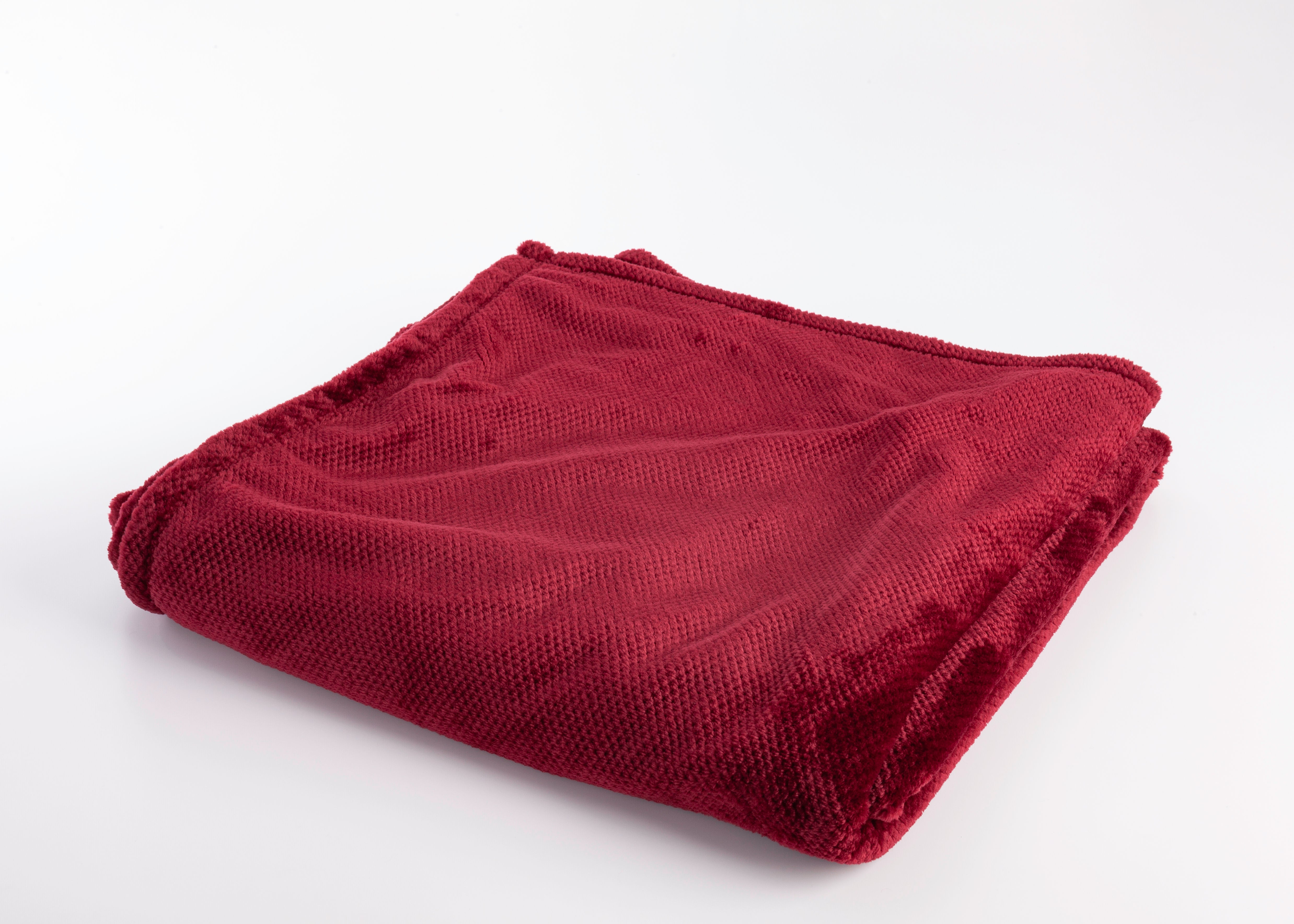 Manta topos poliéster rubi 130x170 cm