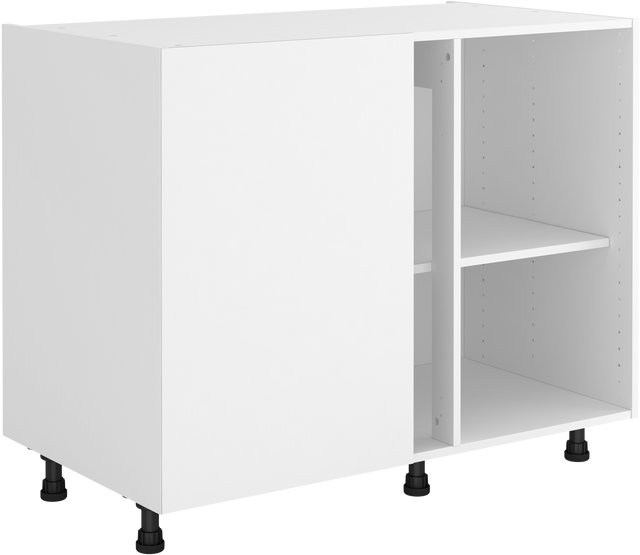 Módulo inferior de canto recto Delinia 106X58X77CM branco