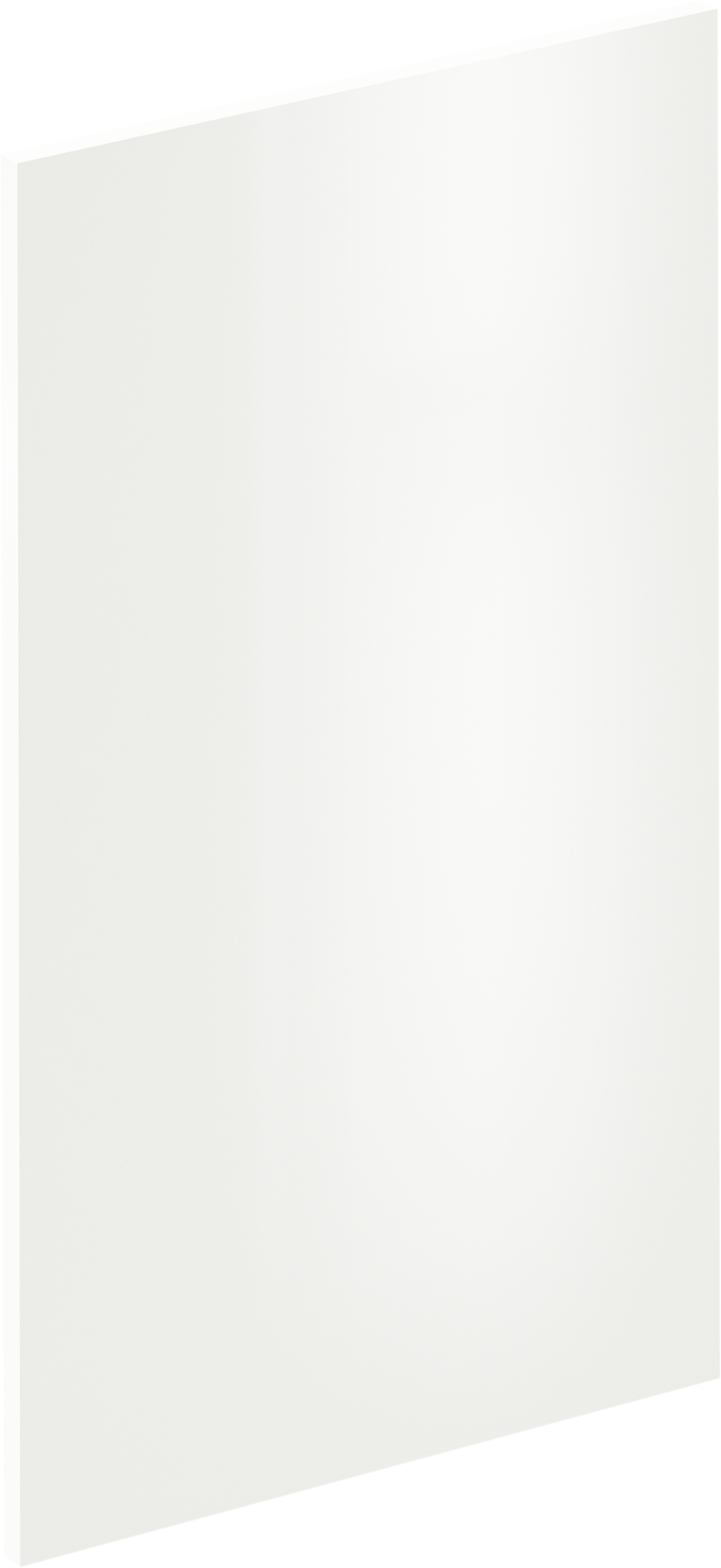 Frente de cajón de cocina sevilla blanco brillo h 76.8 x l 45 cm