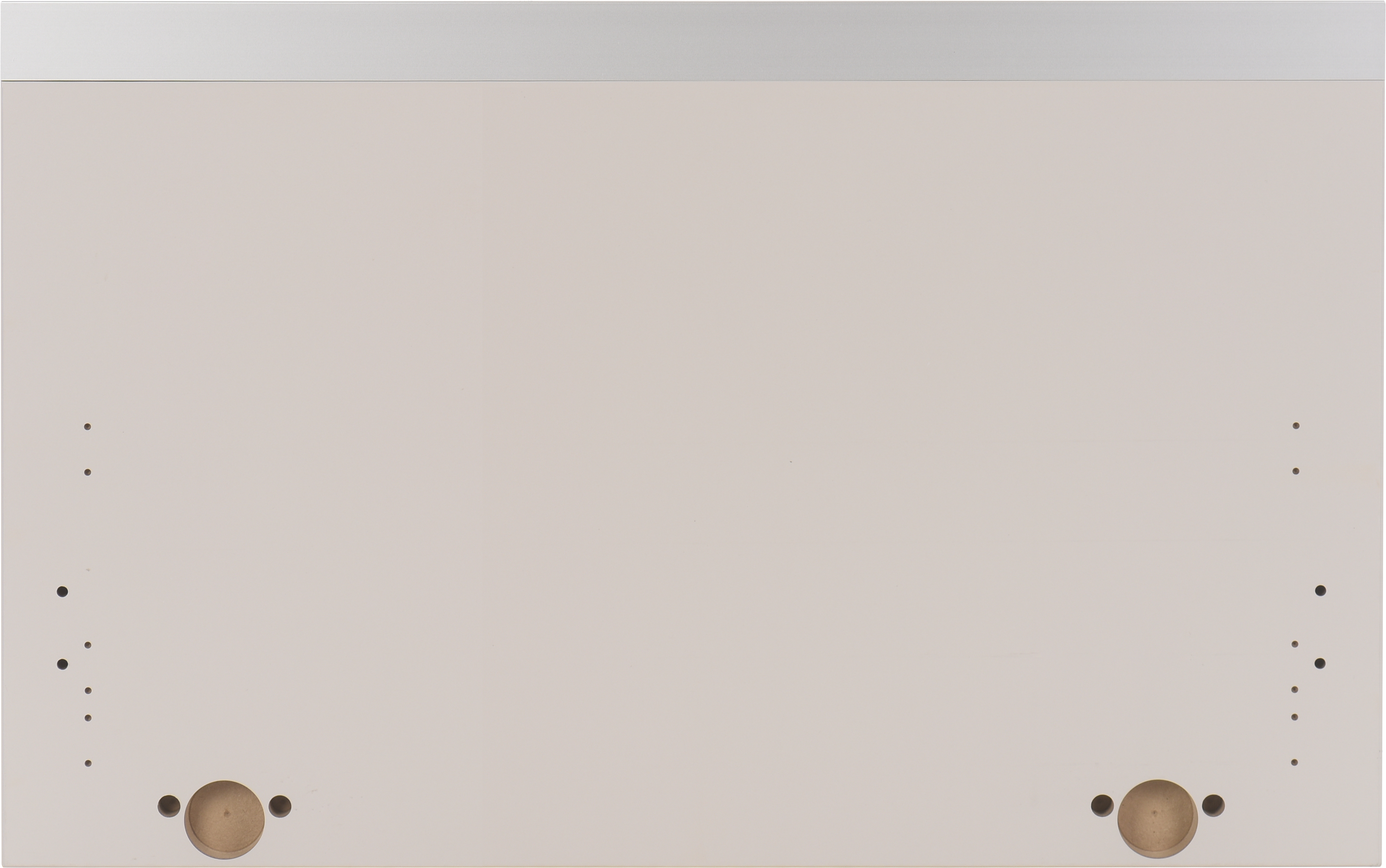 Frente gaveta de cozinha Delinia Mikonos 60X39 cm taupe brilho - 7