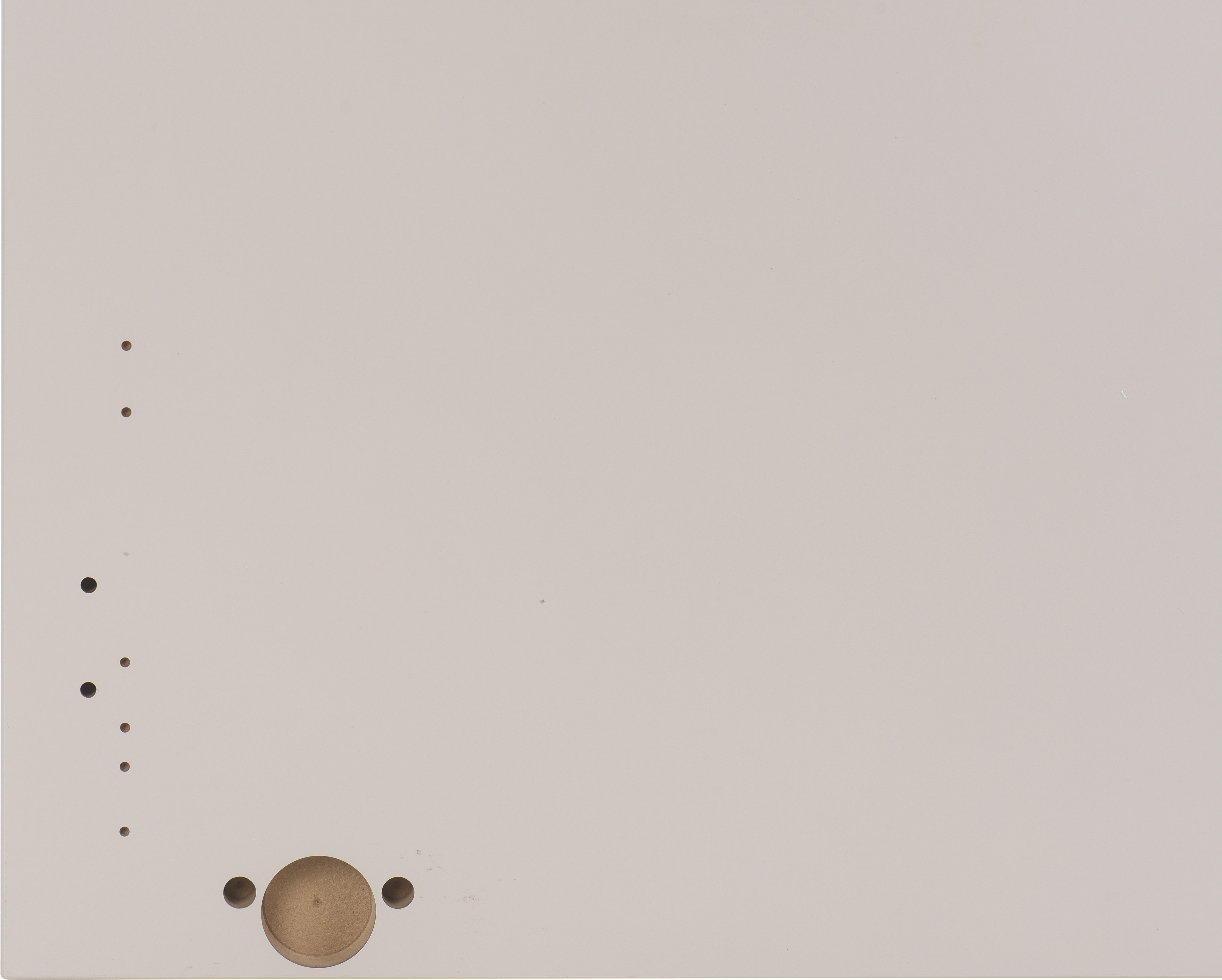 Frente gaveta de cozinha Delinia Mikonos 60X39 cm taupe brilho - 5
