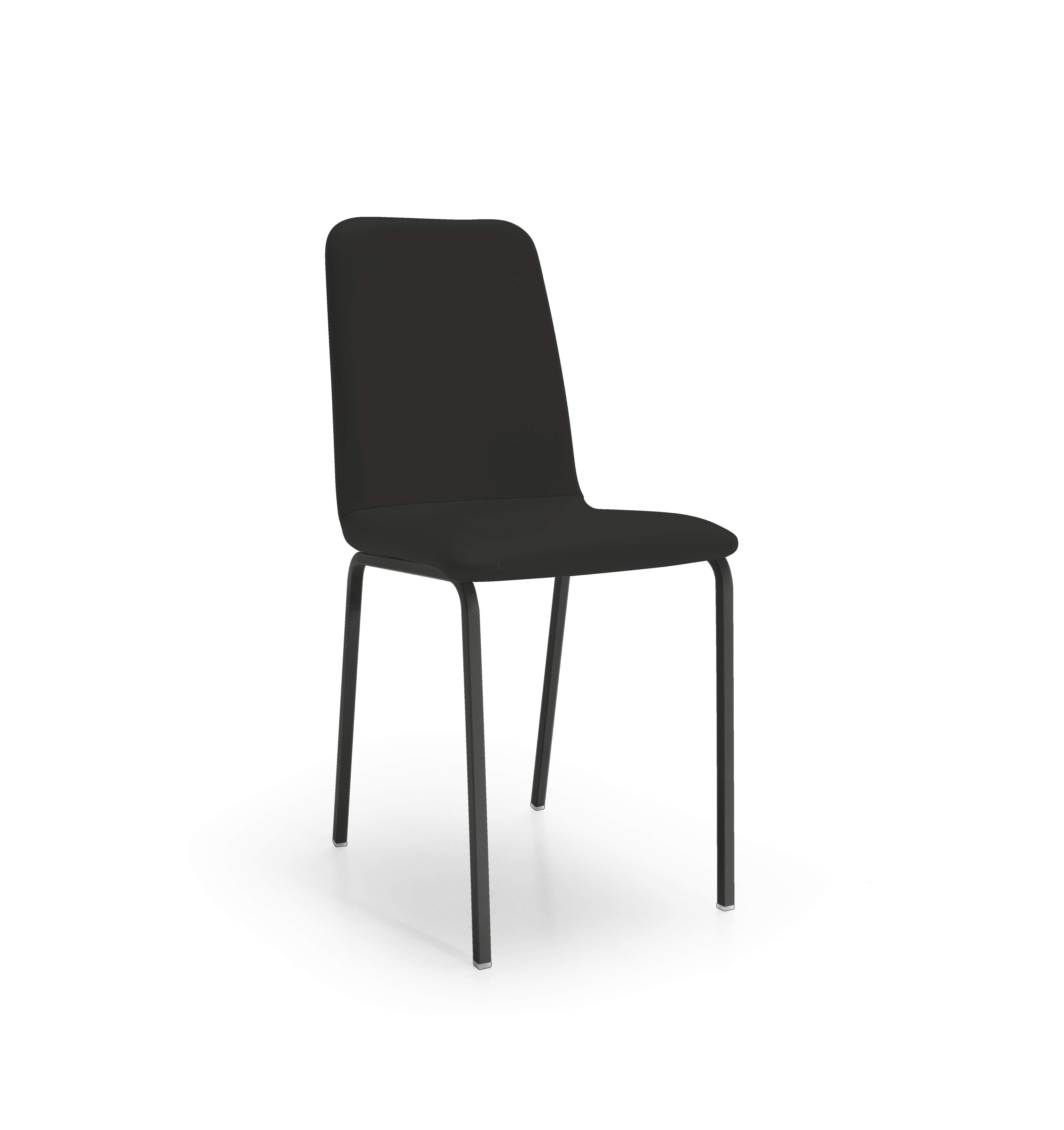 Silla de cocina de negra 40x85x49cm