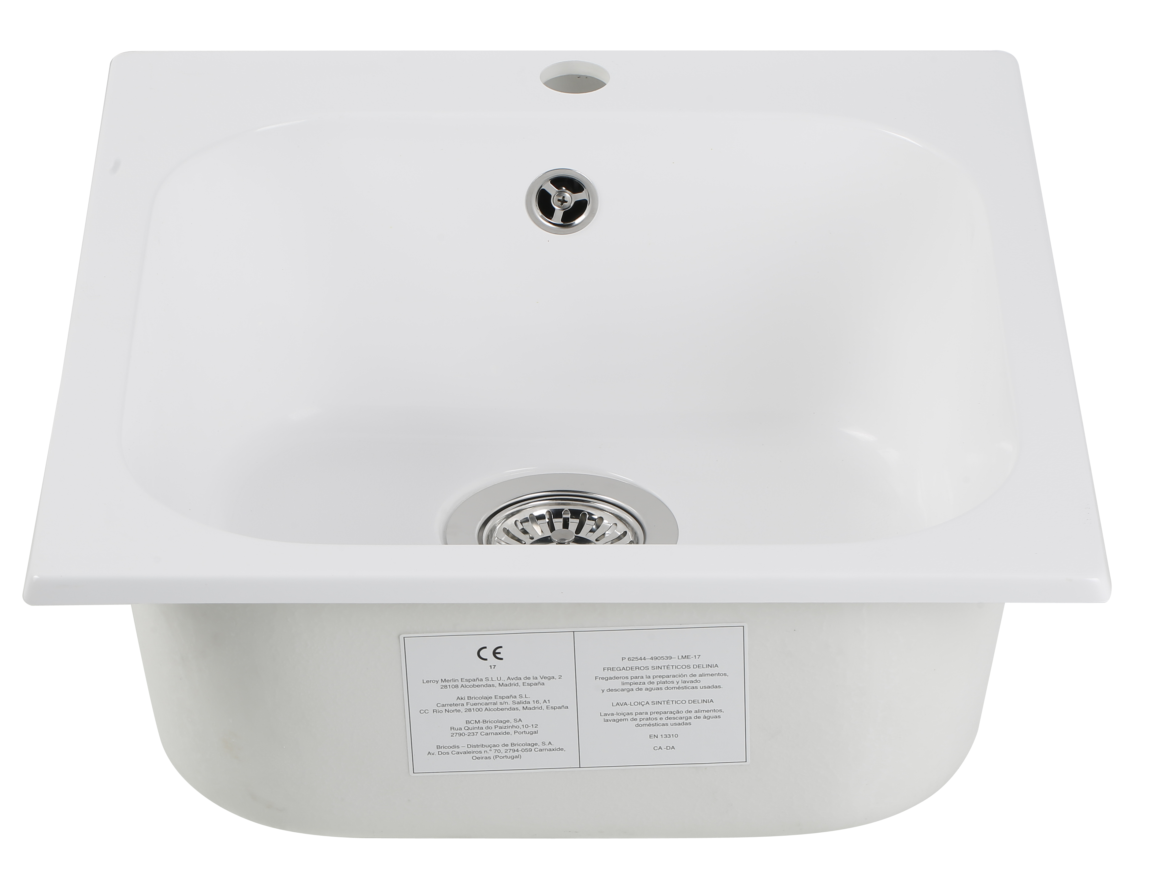 Lava-louça poalgi palma branco 45.5x48.5cm - 7