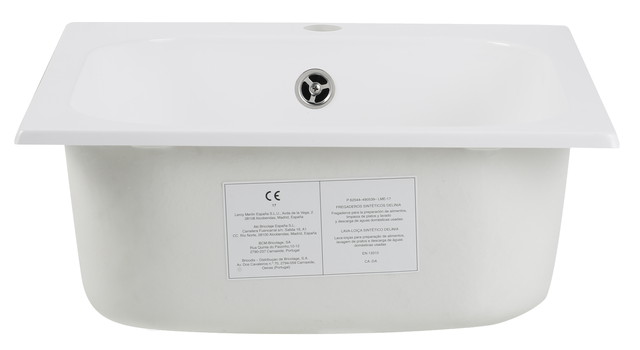 Lava-louça poalgi palma branco 45.5x48.5cm