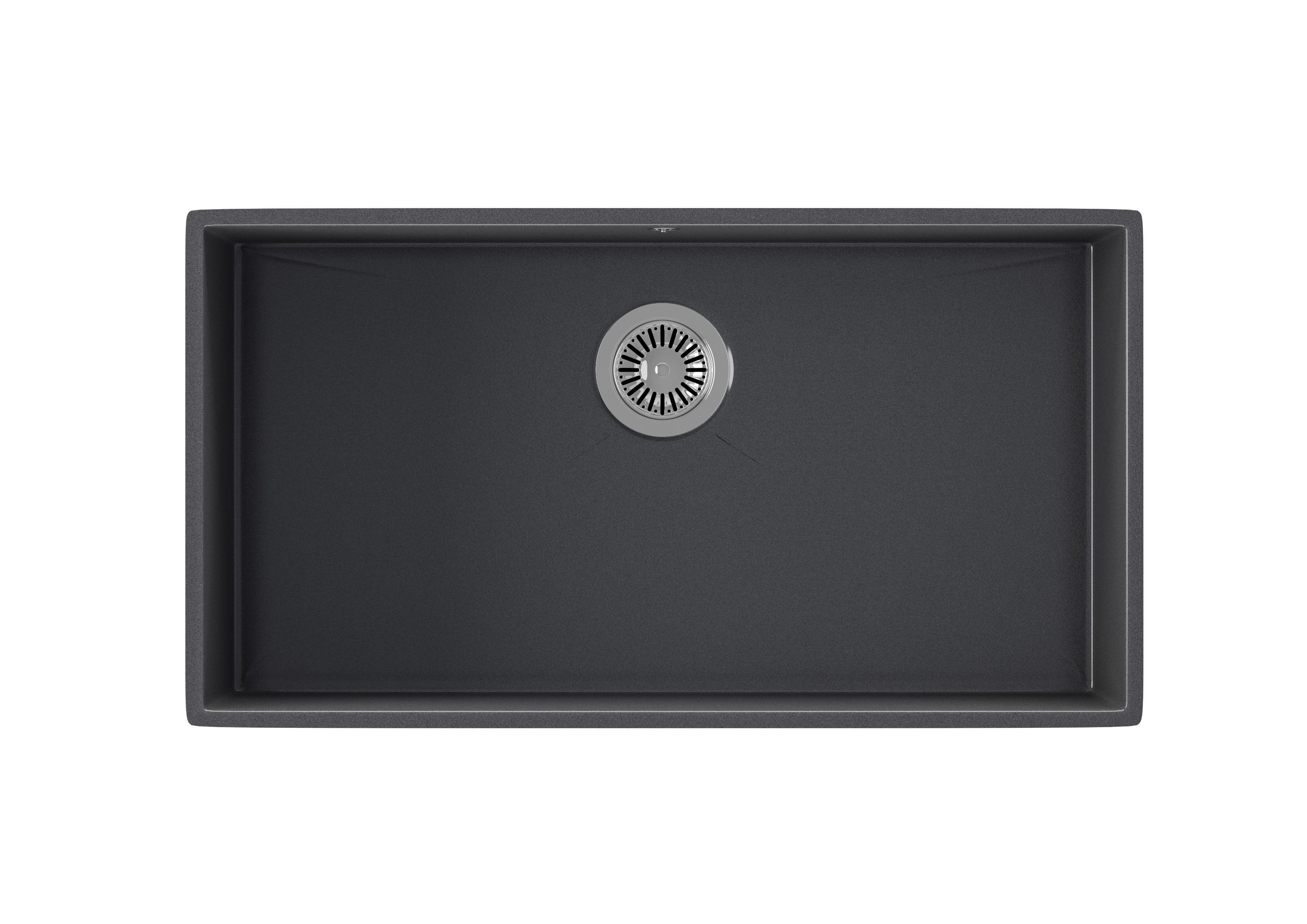 Fregadero de cuarzo interbany oceano plus 74 x 40 cm