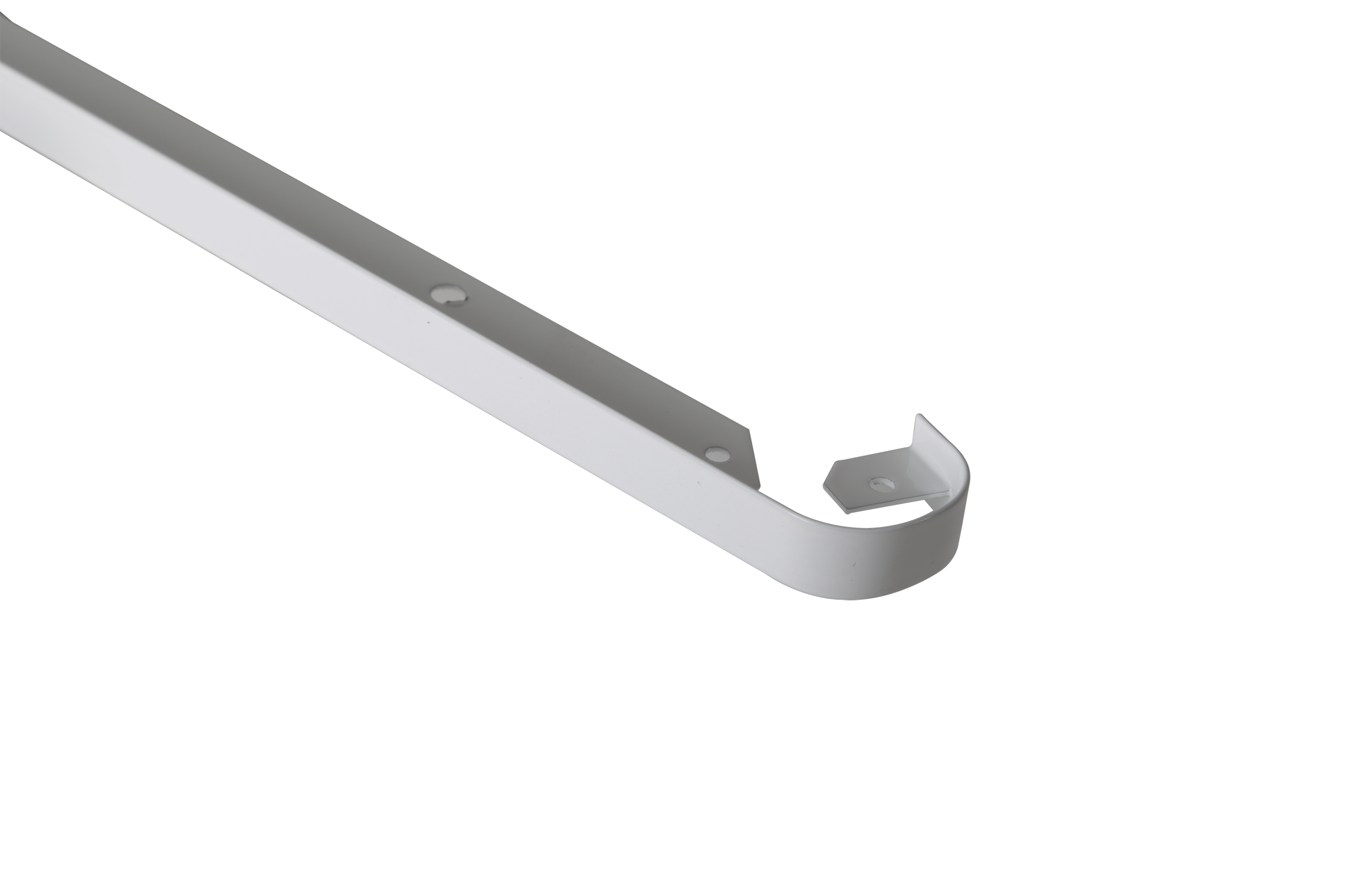 Unión encimera redonda blanco de 30 mm