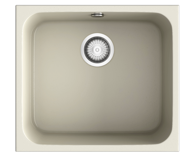 Lava-louça 54x44,5 cm Poalgi Gandia 50 Pergamon bege