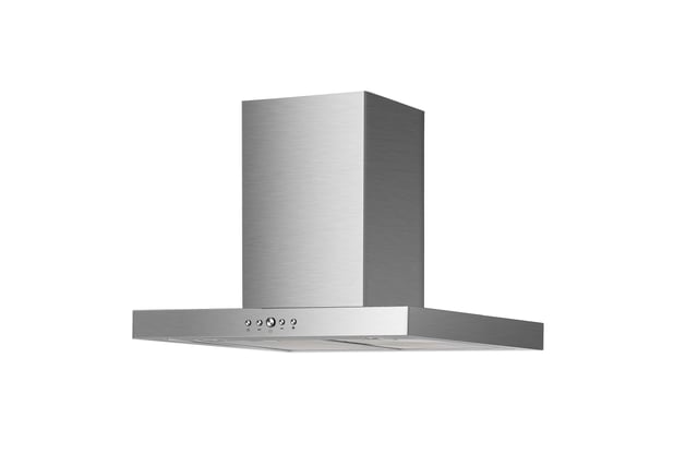 Campana decorativa MEPAMSA SILUETA con 3 velocidades 90 cm 590 m/h inox clase A