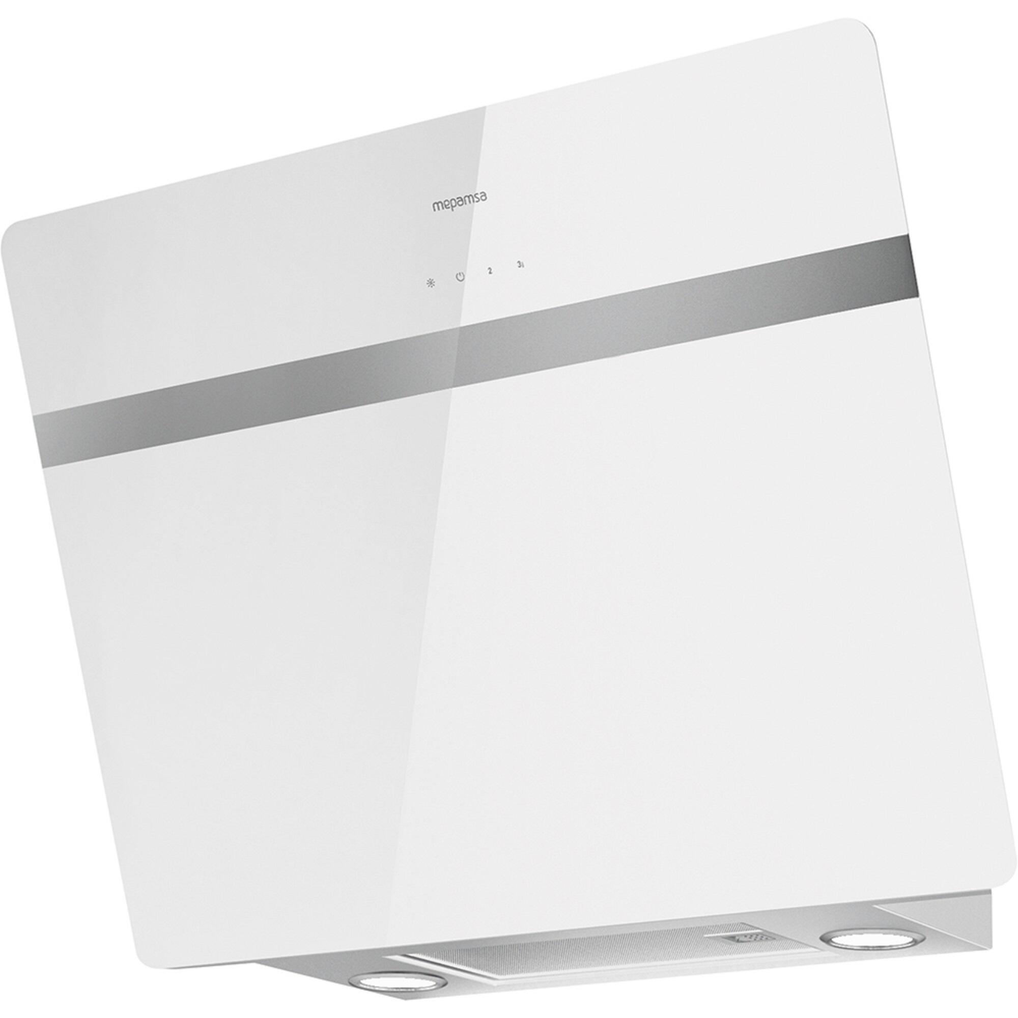 Campana de pared mepamsa línea 60 cm 550 m³/h blanco