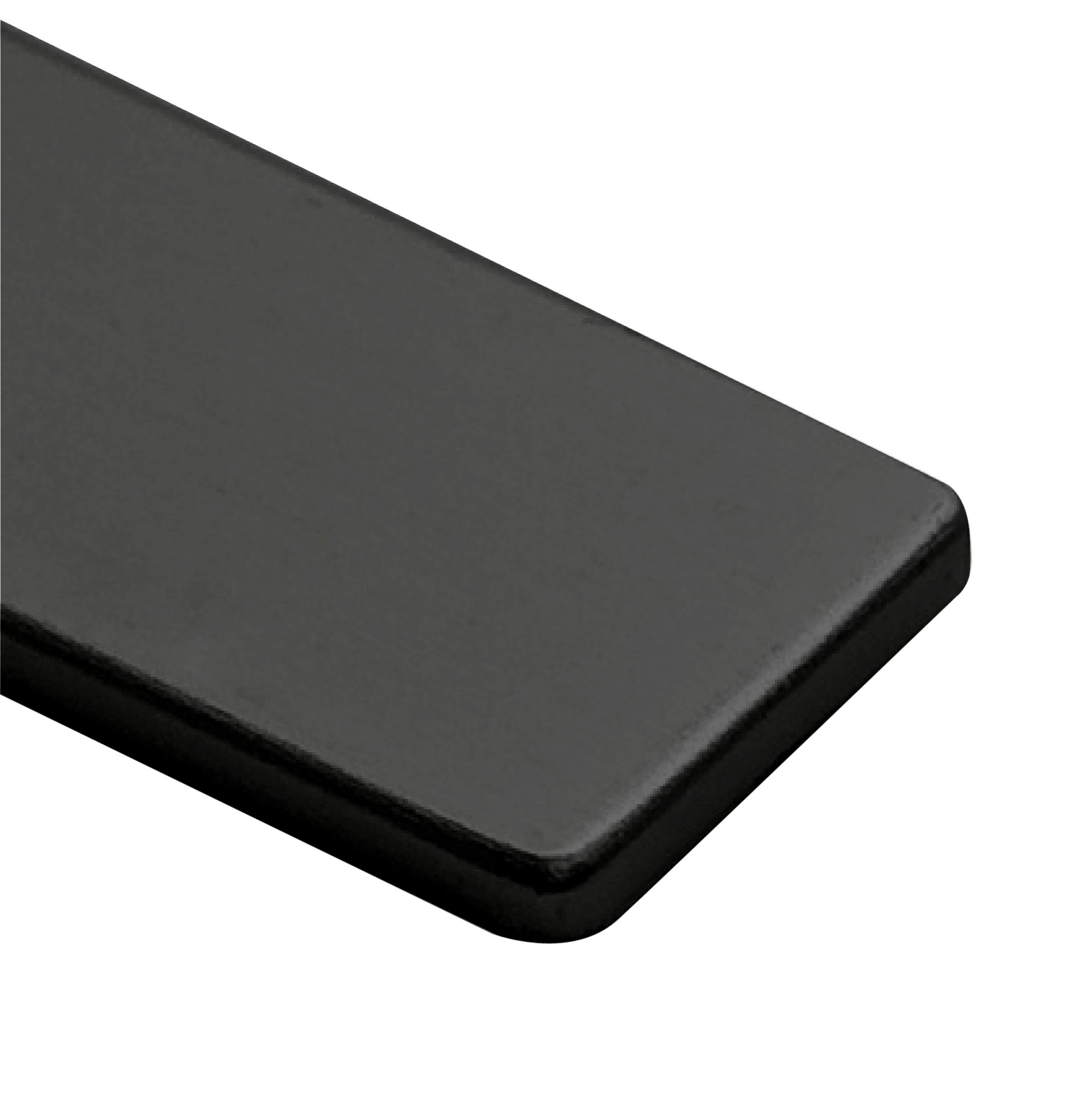 Perfil para encimera de acabado delinia recta 30mm para cocina color negro