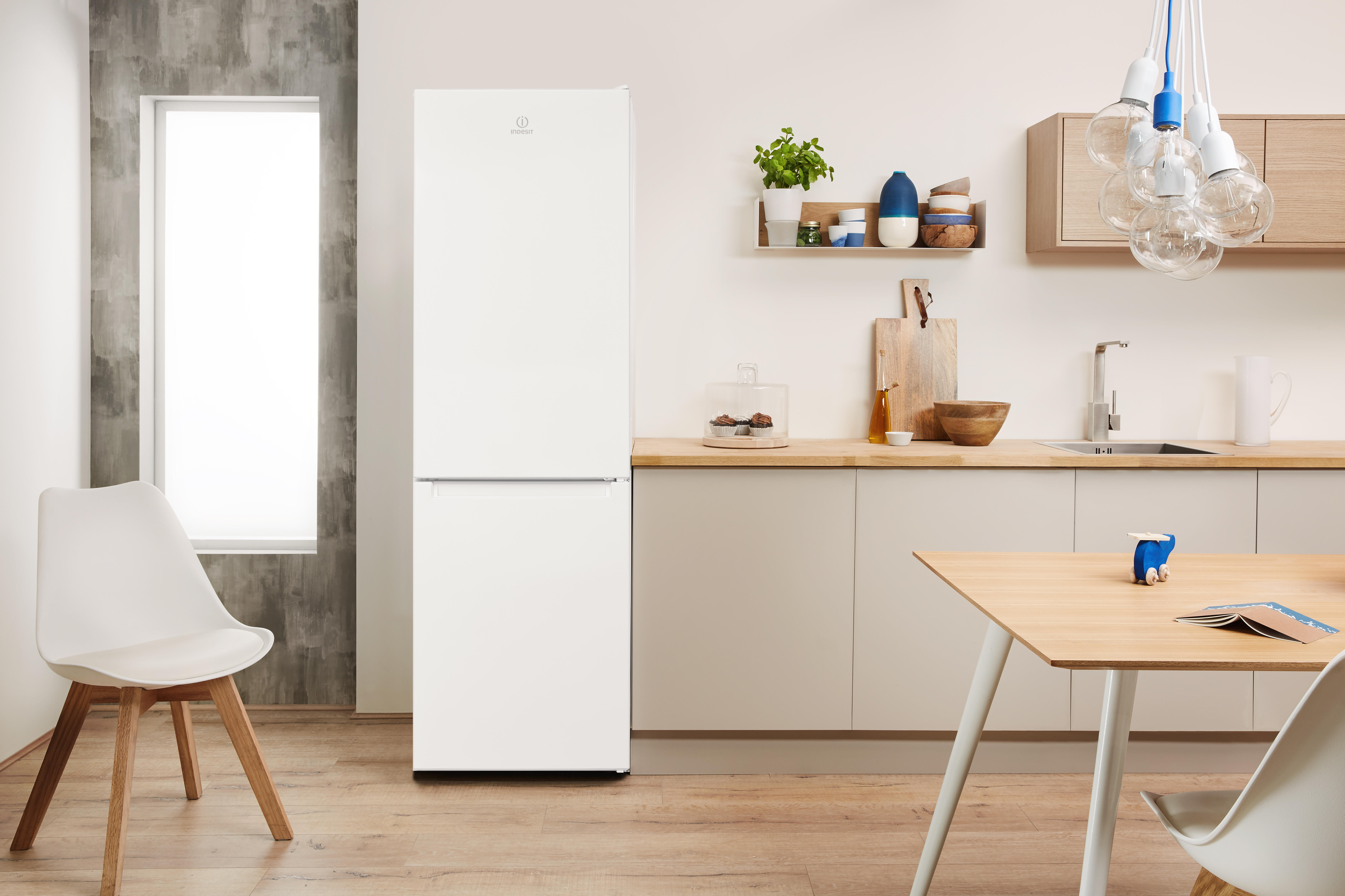 Frigorífico combi INDESIT XIT8 T2E W cíclico 189cm 320L blanco clase E - 3