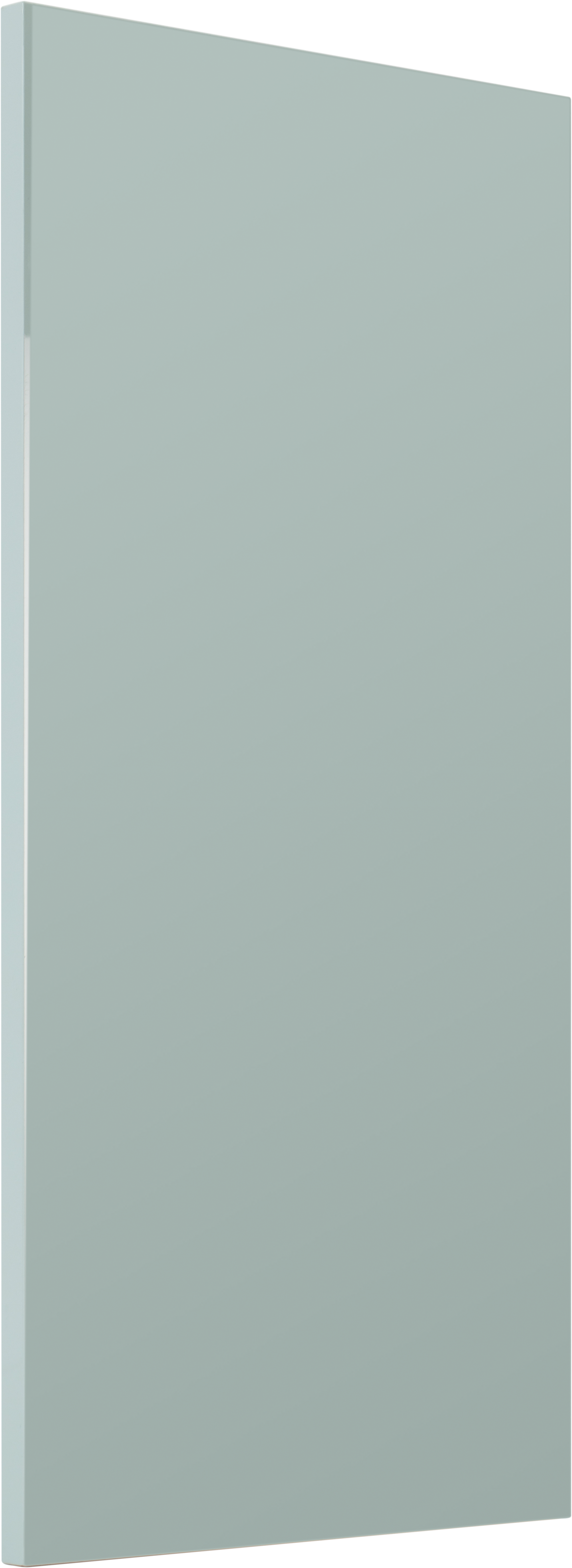 Lote de 2 puertas mueble de cocina atenas aguamarina brillo h 76.8x l 36.7 cm