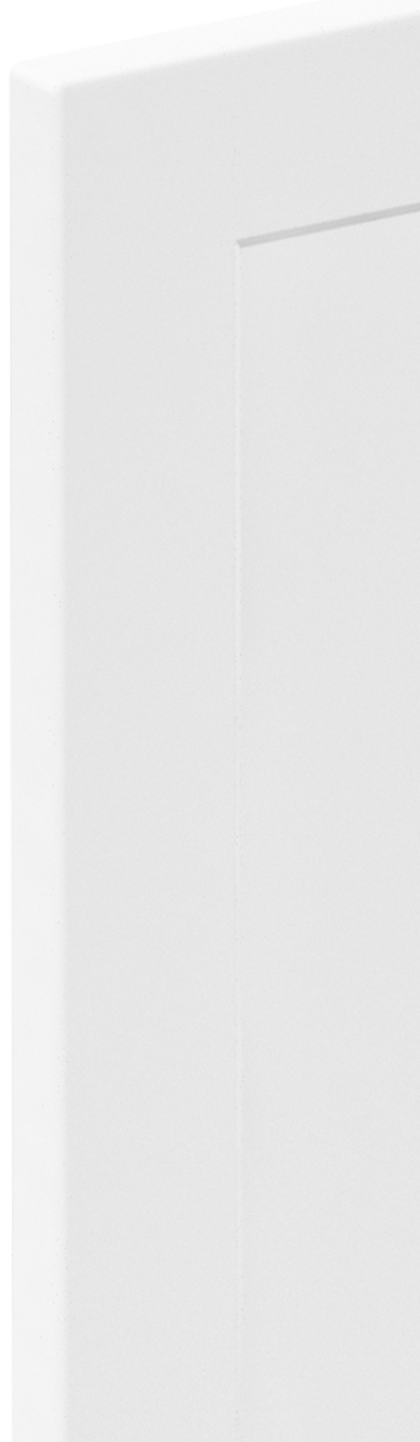 Lote de 2 puertas para mueble de cocina angular Delinia iD Newport blanco mate Alt 76.8 x An 29.7 cm - 10