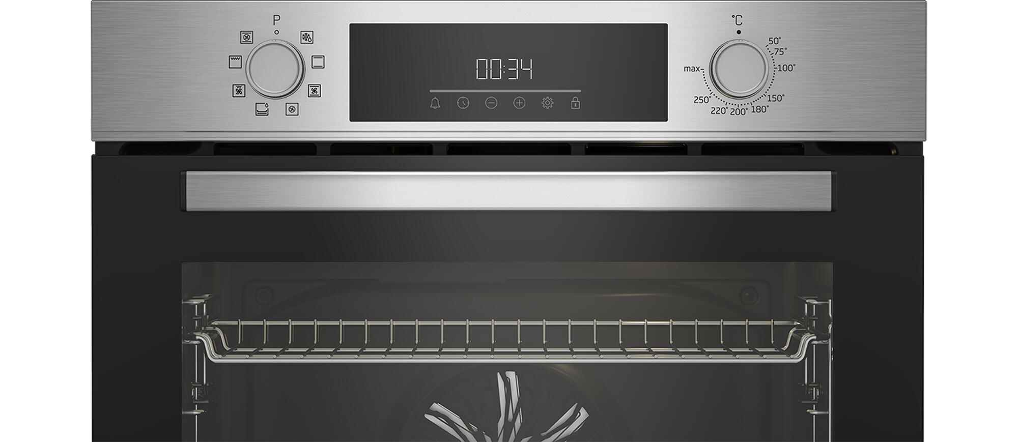 Horno multifunción BEKO BBIM12301X 72L Aqualisis inox Clase A - 11