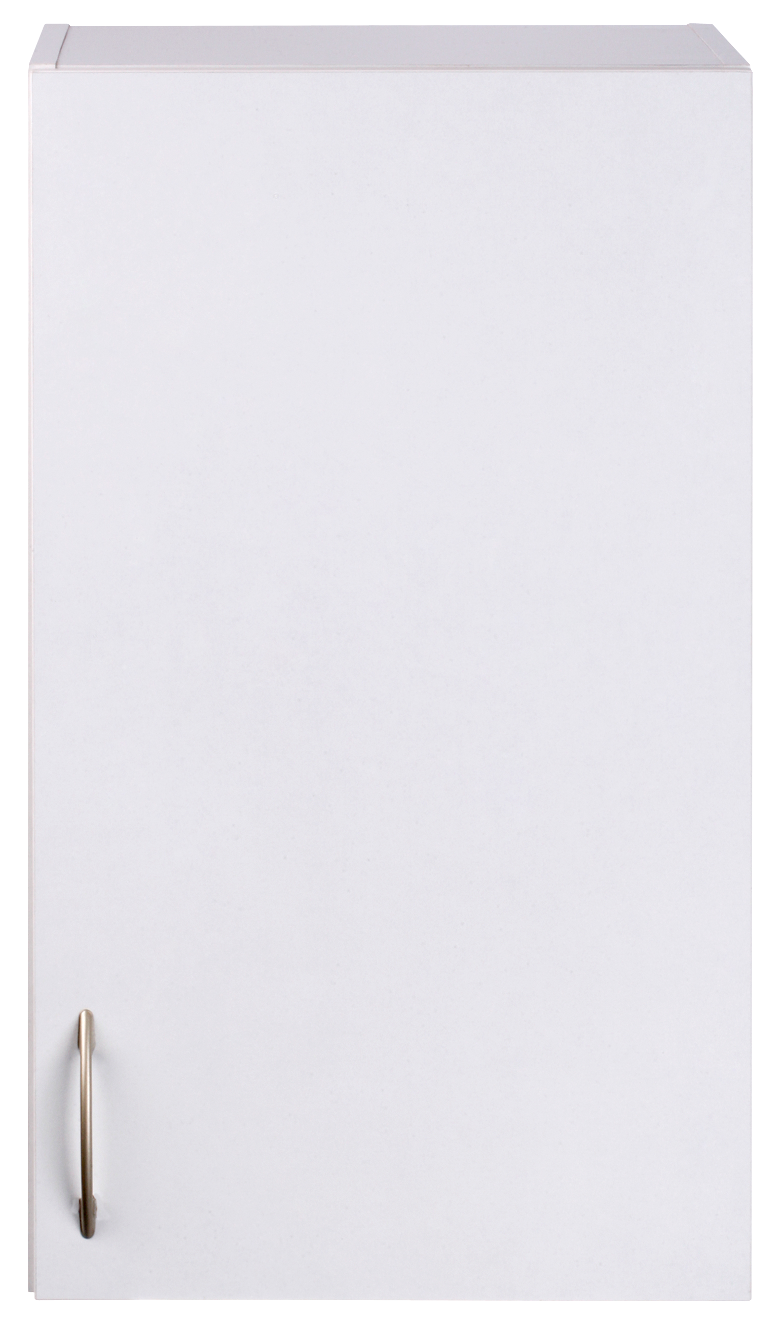 Mueble alto basic blanco 1 puerta fabricado en aglomerado 40 x 70 cm