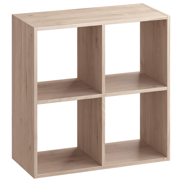 Estantería SPACEO KUB 4 cubos roble 70.4x70x31.7cm
