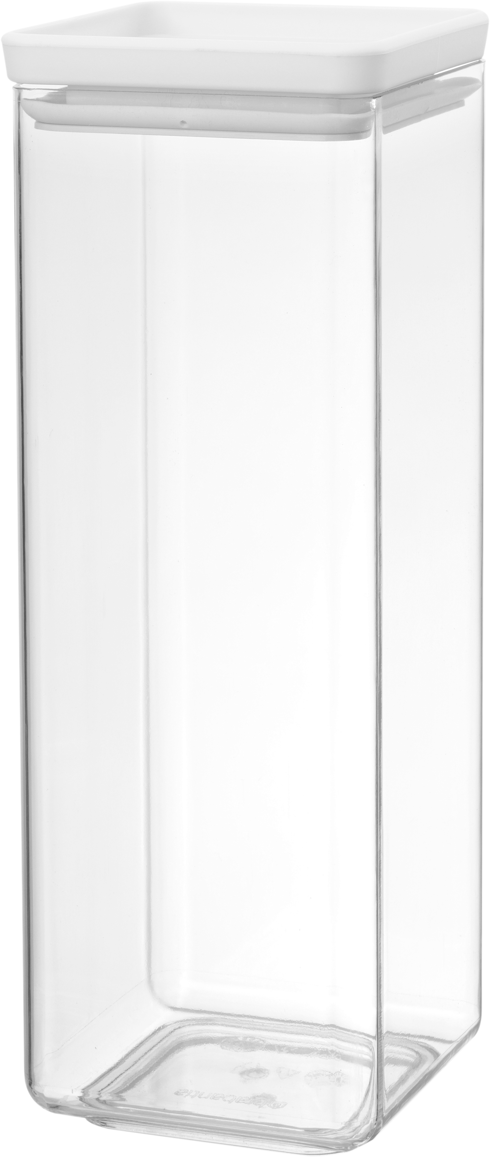 Bote de cocina grande apilable tapa gris claro brabantia