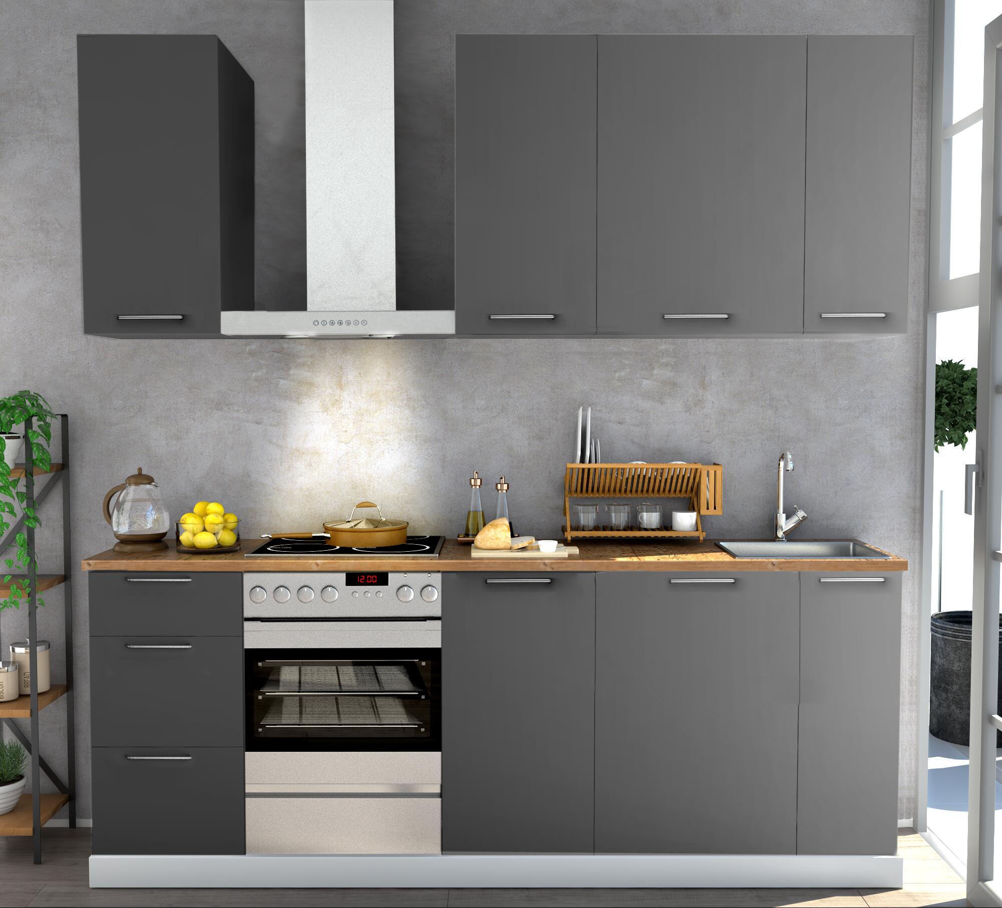 Frente gaveta de cozinha Delinia Sofia 60X39 cm cinza - 2