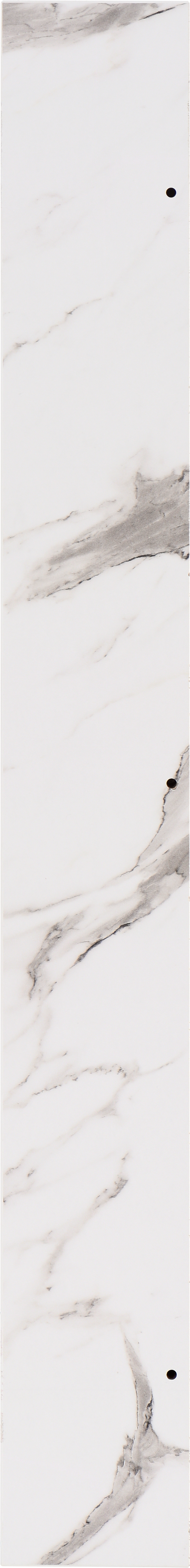 Régua de ângulo Delinia Mikonos 9X77 cm calacata mate - 2