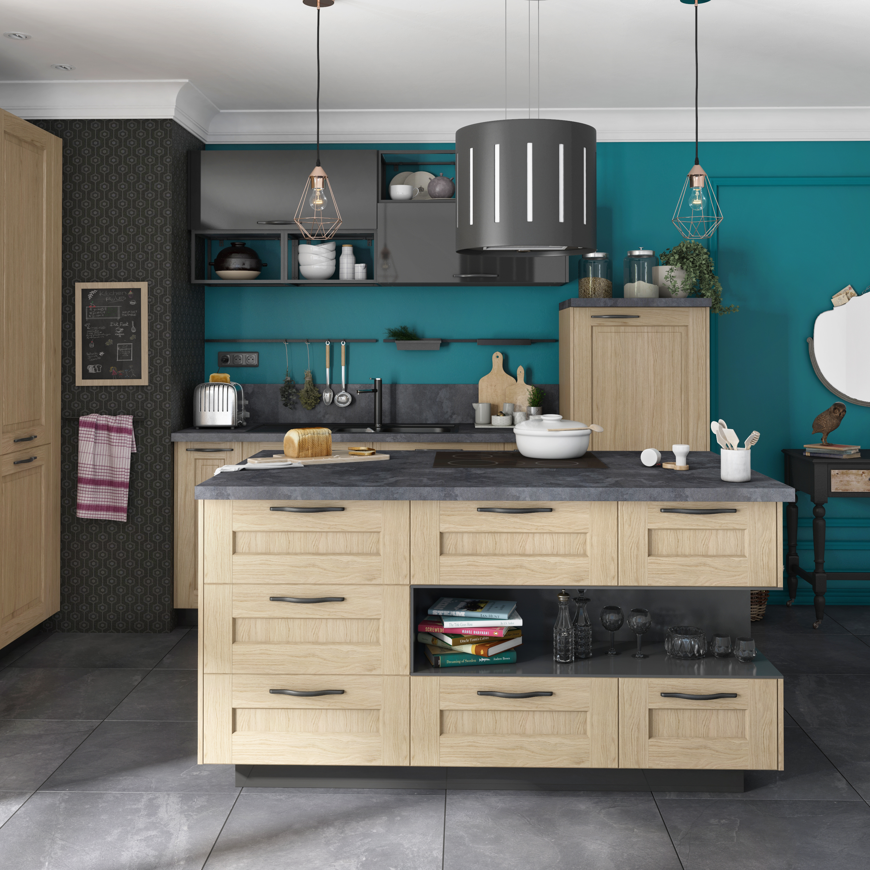 DISEÑO: Las paredes de la cocina, ¿con o sin azulejos?