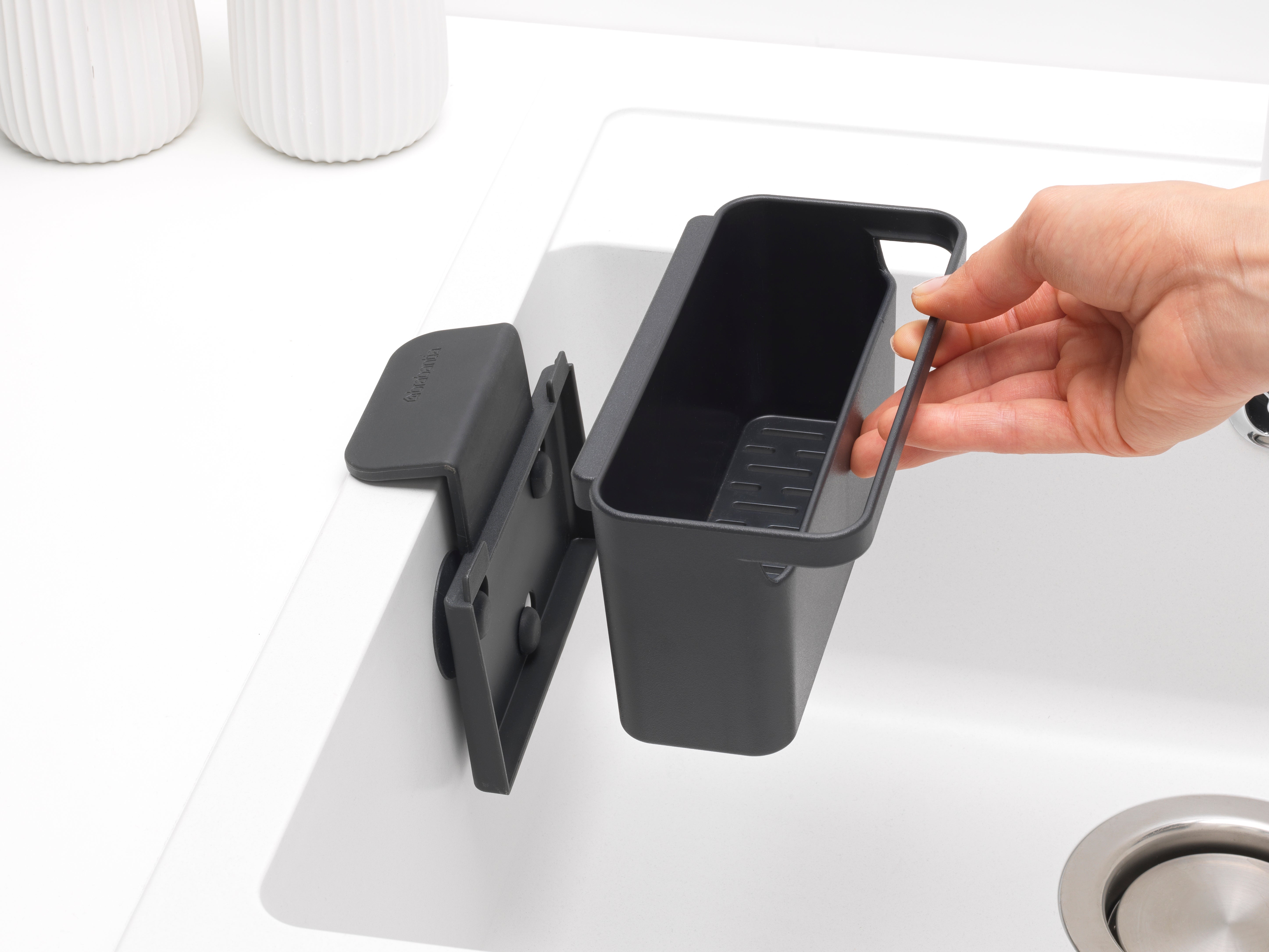 Organizador fregadero BRABANTIA gris oscuro - 2