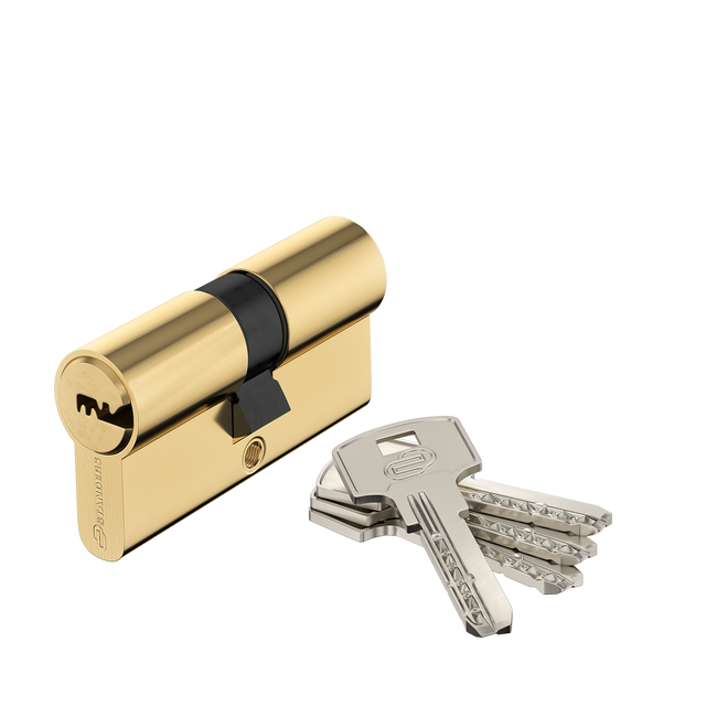 Cilindro Di Sicurezza Yale Europrofilo - Ottone, 45 Mm, Con Chiave, Per Serrature Incasso - Foto 5