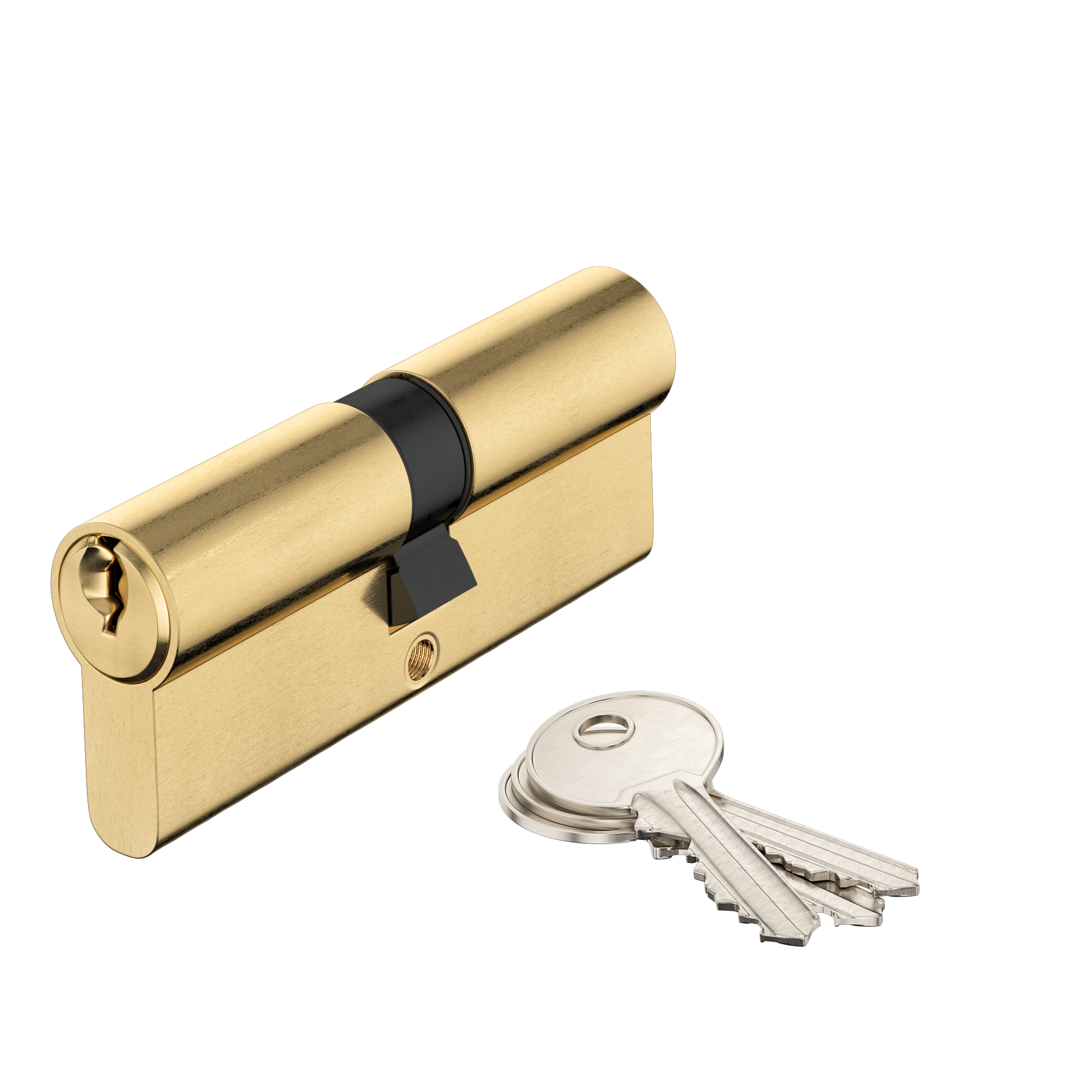 Cylindre de serrure Yellow line L.40 + 40mm 3 clés - 4