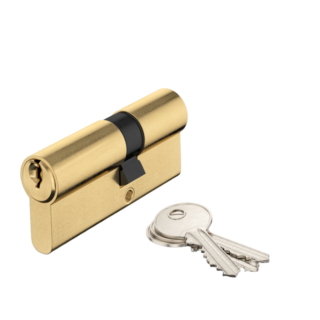 Cylindre de serrure Yellow line L.30 + 40mm 3 clés