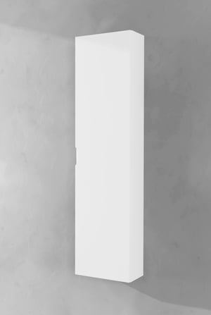 Colonne Icona, 1p l.35 x H.140 x P.20 cm, Blanc mat