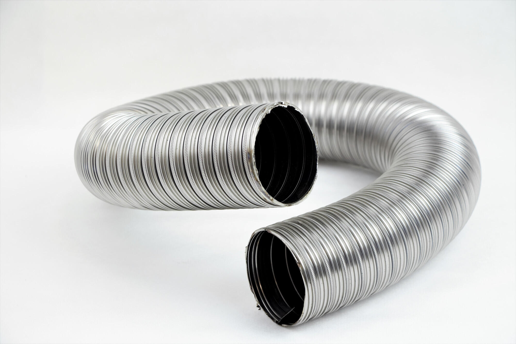 Vara 3mt parede dupla FLEX Inox 304 d.150 - 2