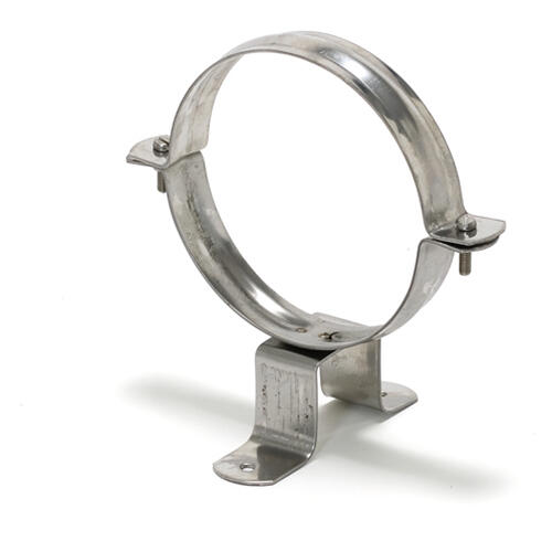 Braçadeira com apoio INOX 304 1.5 d. 80