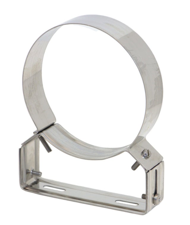 Braçadeira apoio regulável 4/8cm Inox 304x1.5 d.200