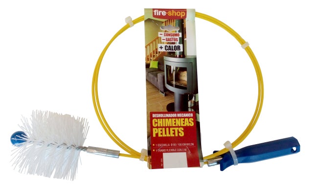 Kit limpeza pellets FLEX + ESCOVA 80