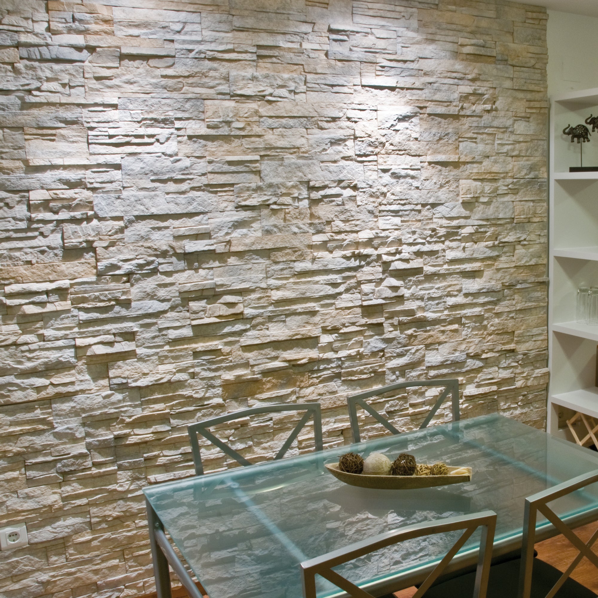 Revestimento de imitação pedra natural VARADERO TORCAZ 0.5M² - 13