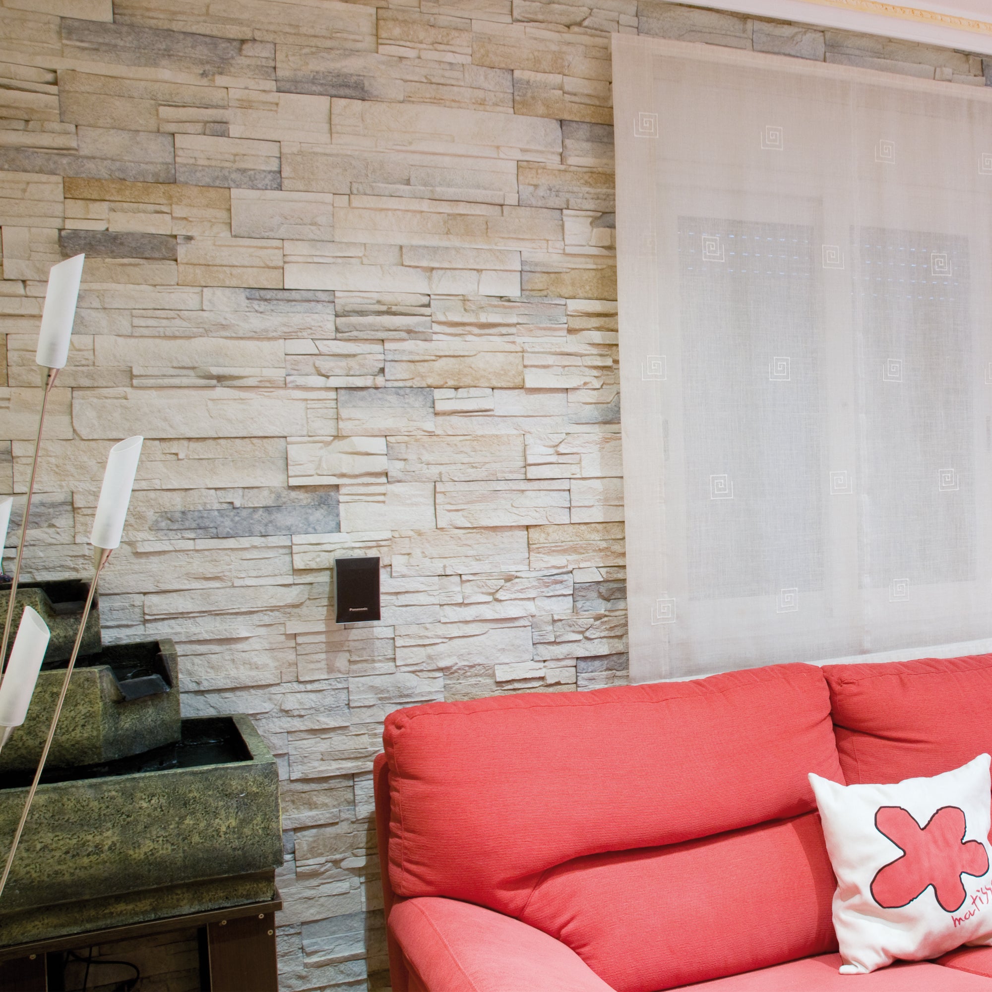 Revestimento de imitação pedra natural VARADERO TORCAZ 0.5M² - 10
