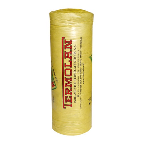 Isolamento de lã de rocha TERMOLAN ROCTERM MA230 ALUMÍNIO 60MM 9.6M²