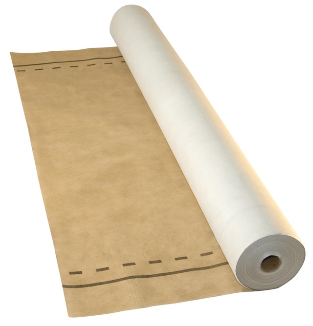Tela transpirante COM FITA ADESIVA 130GR 75M2