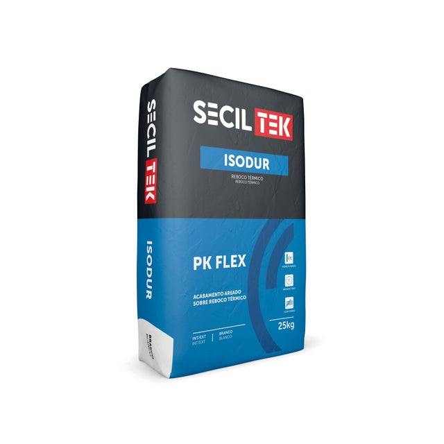 Acabamento para reboco térmico SECILTEK ISODUR PK FLEX
