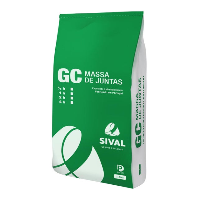 Massa juntas SIVAL 5KG 2HORAS