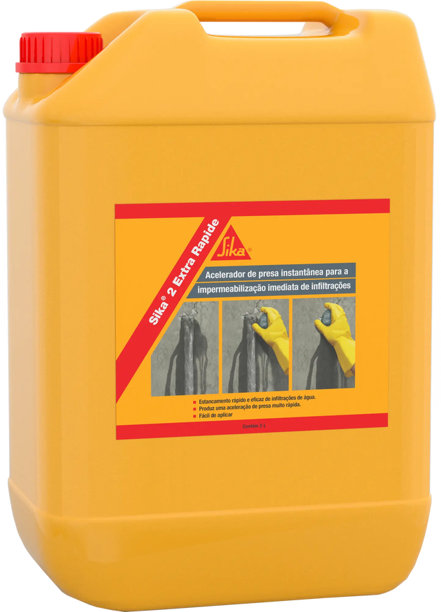 Ativador de impermeabilização para betão Sika 2 Extra Rapide