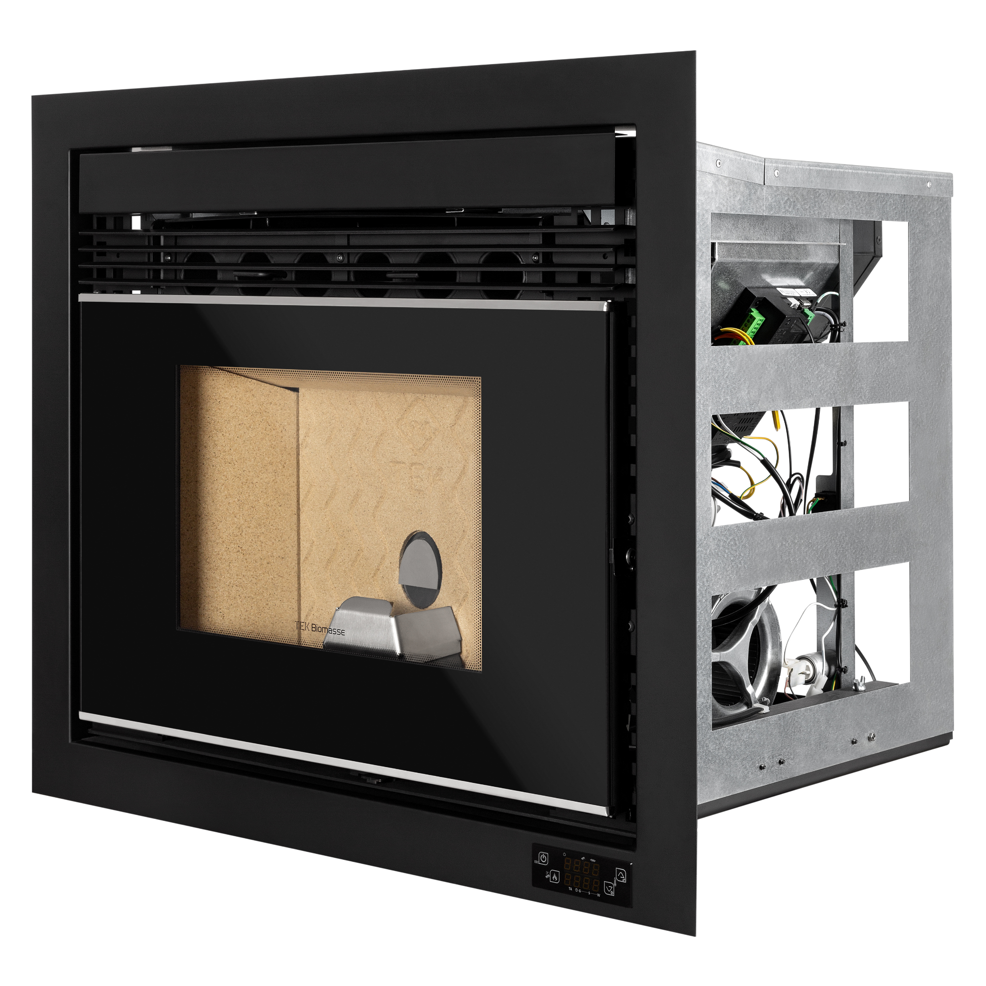 Recuperador de calor canalizável TEK Biomasse ARTEK P Vision 9kW A+ - 2