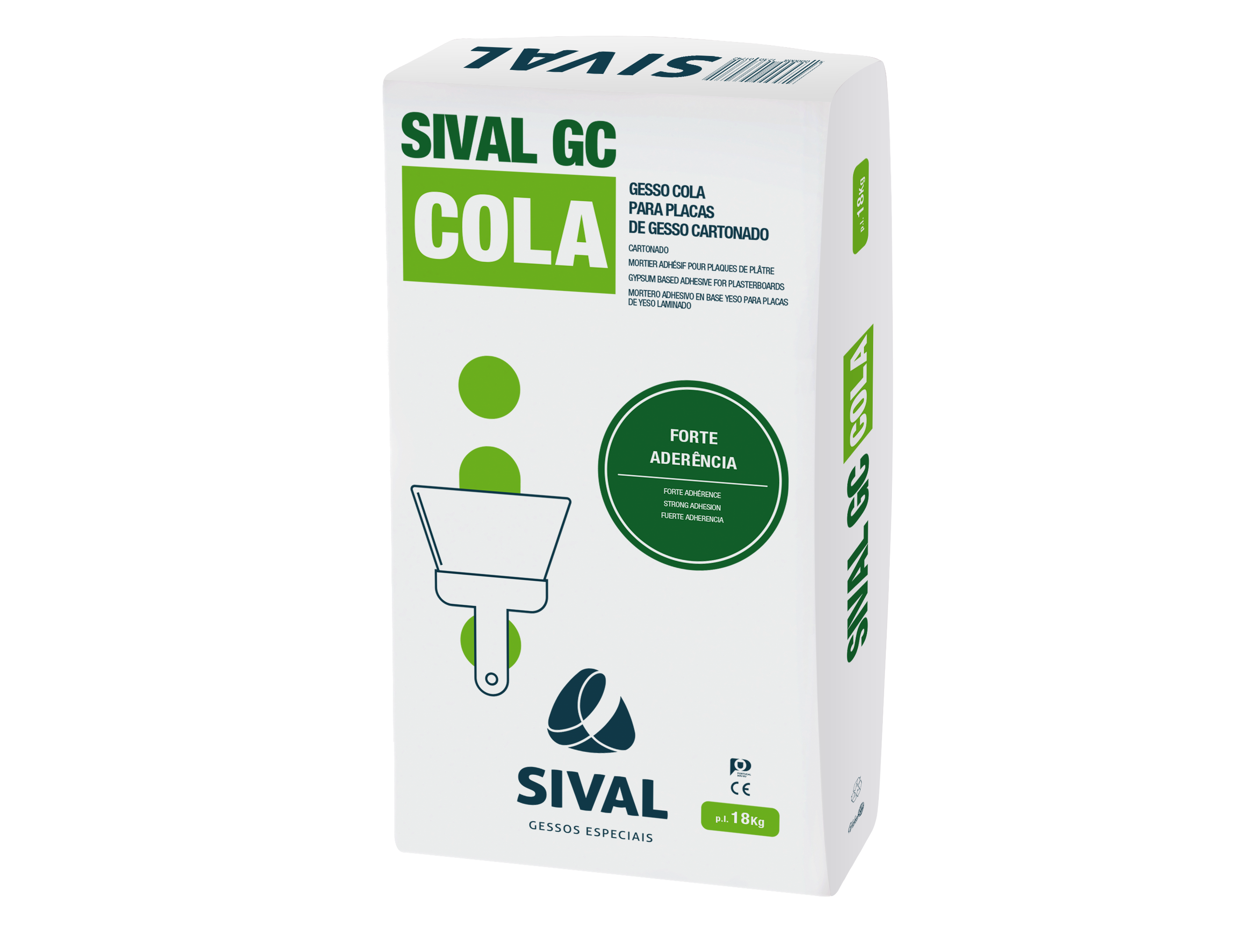 Massa de agarre SIVAL GC 18KG - 2