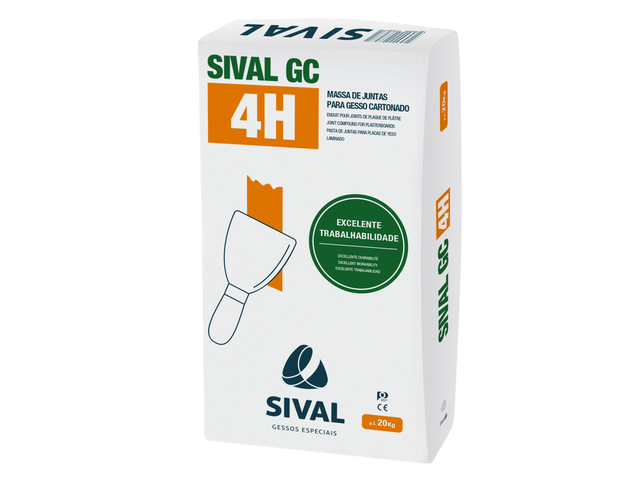 Massa juntas SIVAL 20KG 4HORAS