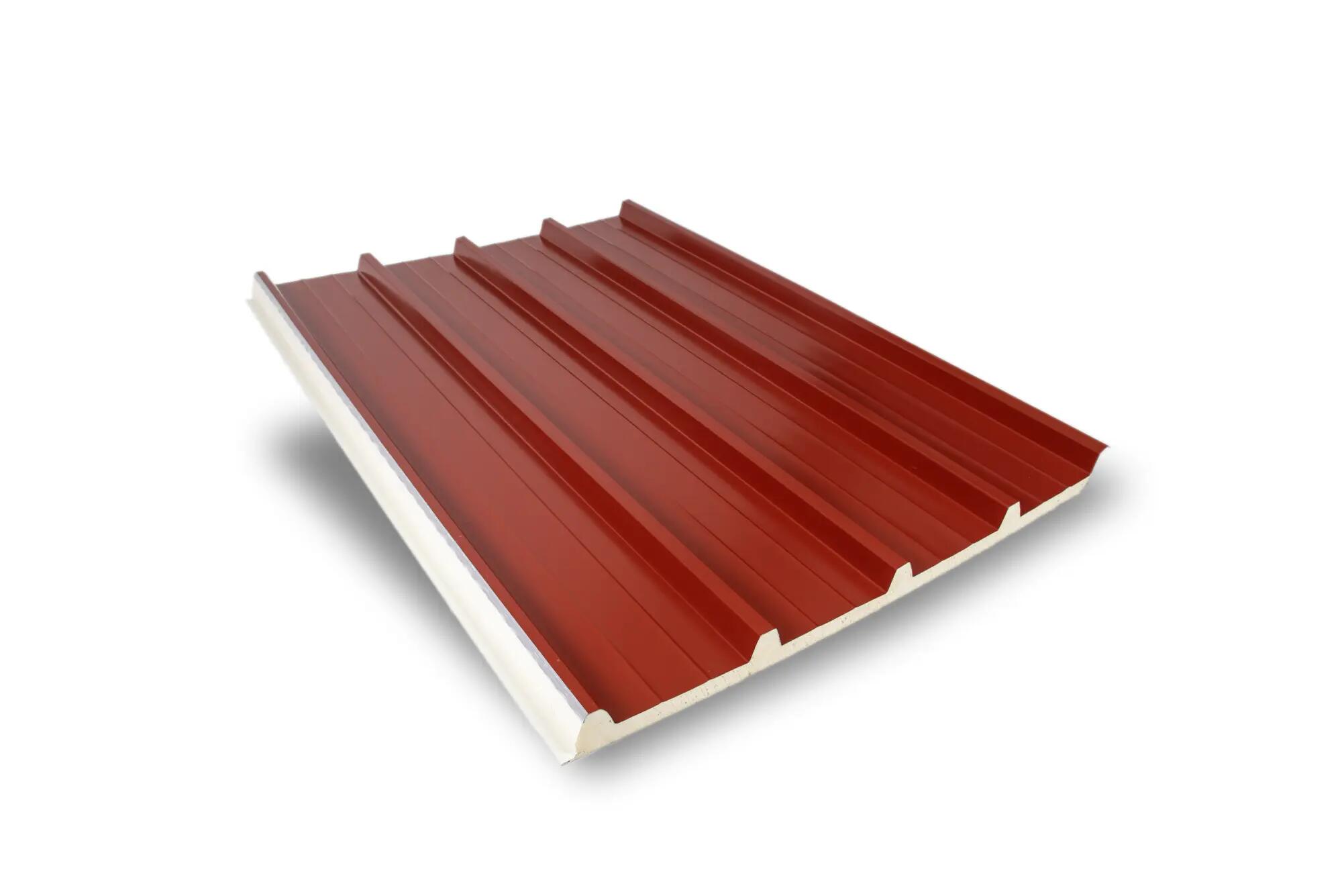 Painel sandwich 5 ONDAS VERMELHO 30MM 3M - 2