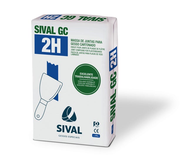 Massa juntas SIVAL 20KG 2HORAS